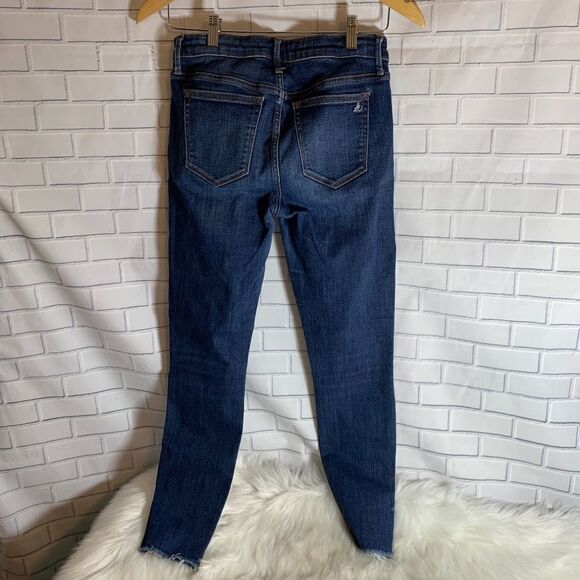 Sam Edelman The Kitten Raw Hem  Ankle Jeans Sz 28 - Picture 3 of 8